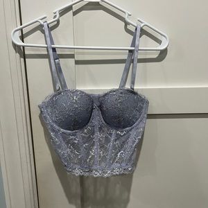 Purple Victoria Secret corset; size: 32C; excellent condition